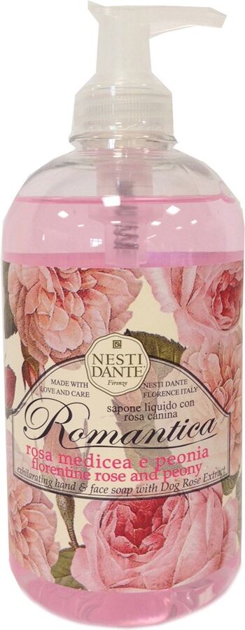 Nesti Dante Firenze Rose & Poeny Liquid Soap