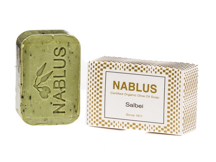 Nablus Soap Olivenseife - Salbei 100g
