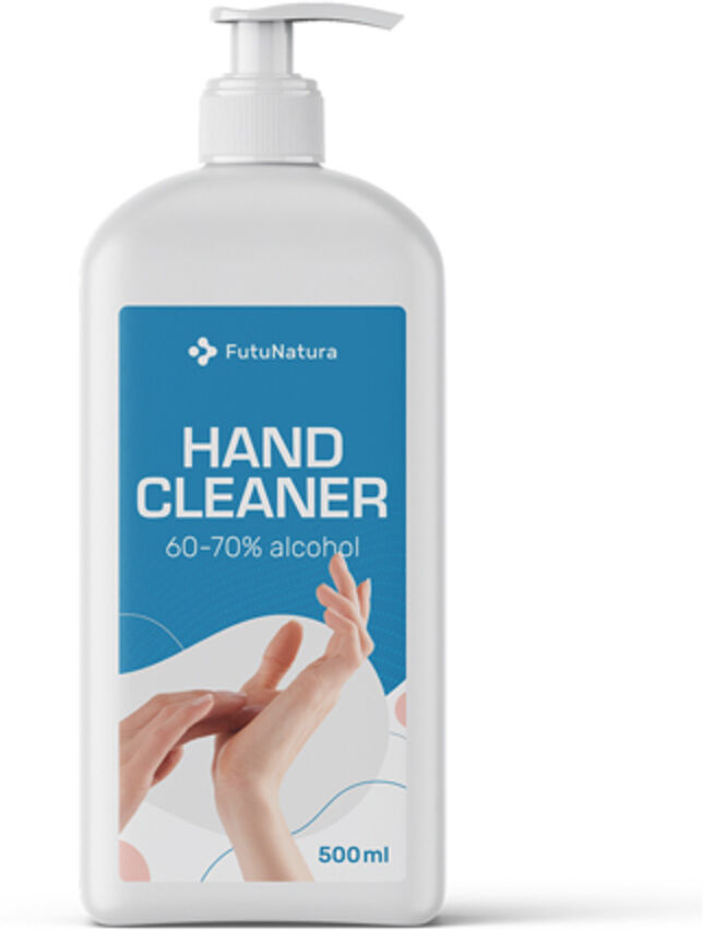 FutuNatura Alkoholischer Handreiniger mit Dosierspender, 500 ml