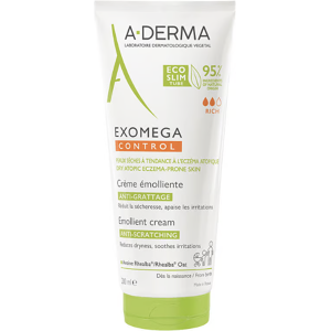 A-Derma Exomega Control Emollient Cream, 200 Ml.