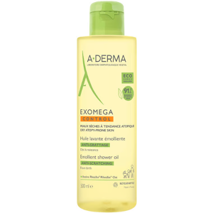 A-Derma Exomega Control Emollient Cleansing Oil, 500 Ml.