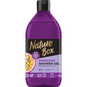 Nature Box Maracuja Oil energigivende shower gel med passionsfrugtolie 385ml