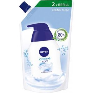 Nivea Creme Soft flydende sæbe refill pakke 500ml