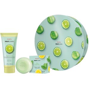 PUPA Milano Fruit Lovers Bergamot sæt af shower gel 200ml + shampoo bar 60g