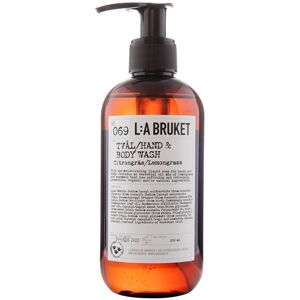 LA Bruket L:A Bruket 069 Hand & Body Wash 240 ml - Lemongrass