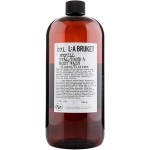 LA Bruket L:A Bruket 071 Hand & Body Wash Refill 1000 ml - Wild Rose