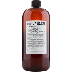 LA Bruket L:A Bruket 094 Hand & Body Wash Refill 1000 ml - Sage/Rosemary/Lavender