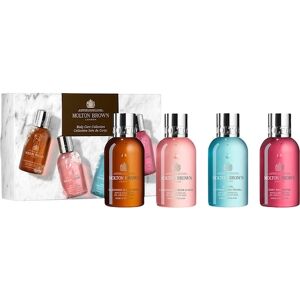 Molton Brown Bath & Body Bath & Shower Gel Body Care Collection Woody & Floral Bath & Shower Gel Re-Charge Black Pepper 100 ml + Bath & Shower Gel Delicious Rhubarb & Rose 100 ml + Bath & Shower Gel Fiery Pink Pepper 100 ml