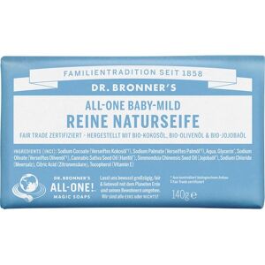 Dr. Bronner's Pleje Faste sæber All-One baby-mild ren natursæbe