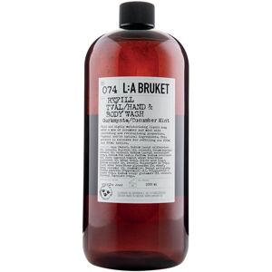 L:A Bruket 074 Flytande Tvål Gurkmynta (1000ml) Refill