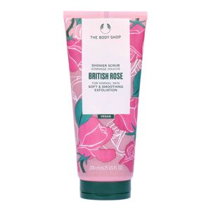 The Body Shop British Rose Shower Scrub 200 ml
