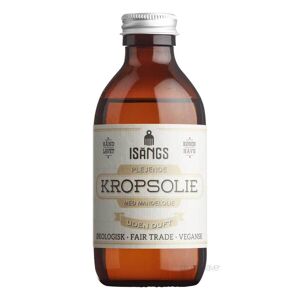 Isangs Plejende Kropsolie, Uden duft, 200 ml.