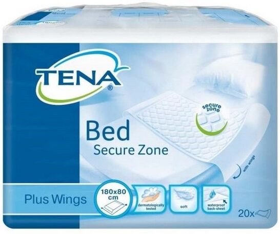 Tena Bed Plus Wings 180x80cm 20 Unidades