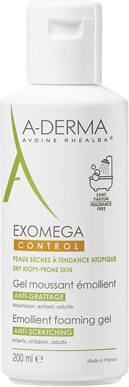 A-Derma Exomega Control Gel Espumoso Emoliente 500ml