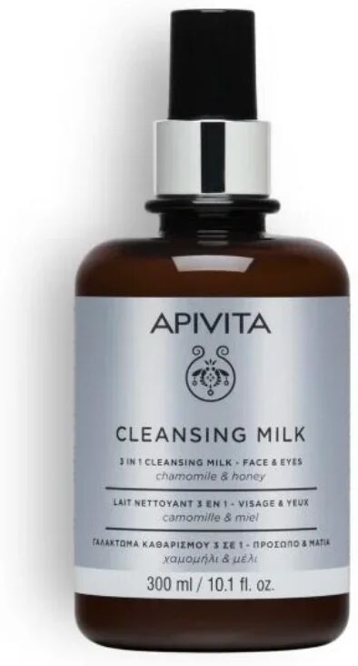 Apivita Leche Limpiadora 3 en 1 Rostro y Ojos 300ml