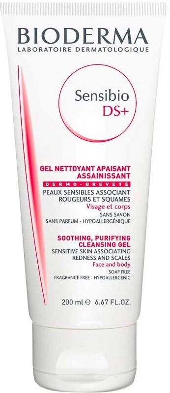 Bioderma Sensibio Ds Gel limpiador para la dermatitis seborreica 200mL