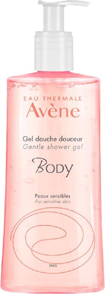 Avène Gel de ducha suave sin jabón para pieles sensibles 500mL