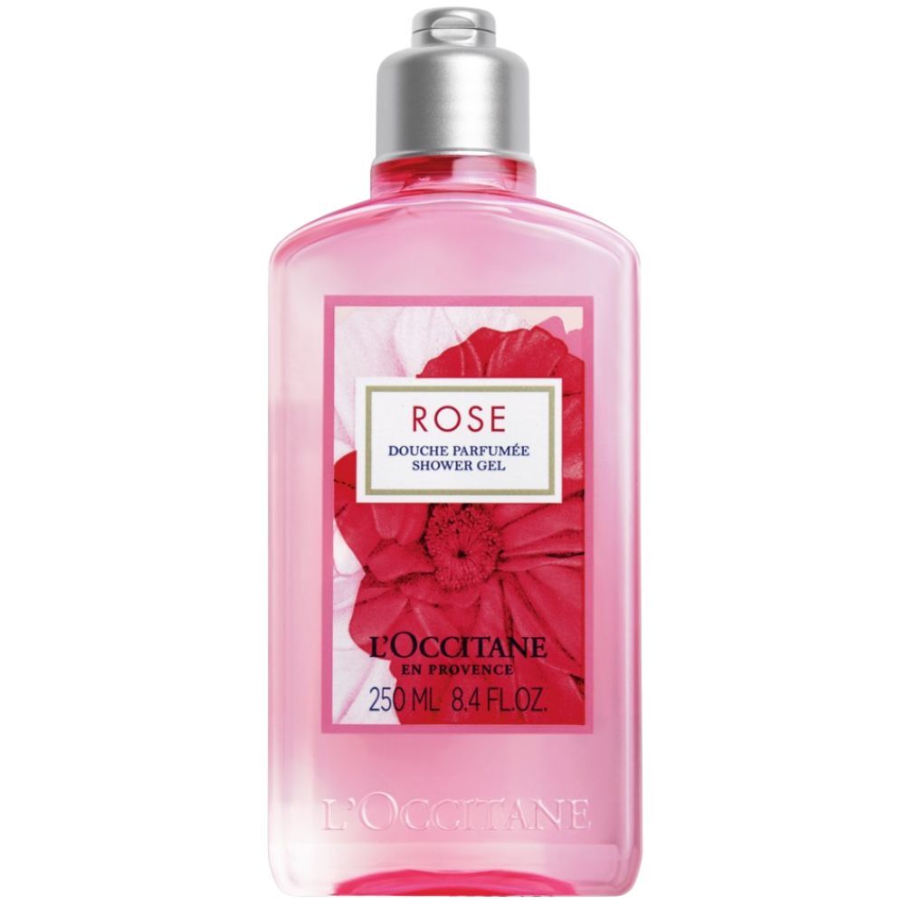 L'Occitane Rose Gel de ducha delicadamente perfumado 250mL