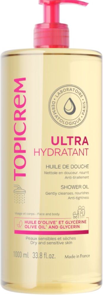 Topicrem Uh Aceite de ducha para pieles sensibles y secas 1000mL