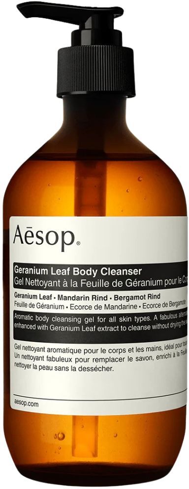 Aesop Limpiador corporal de hojas de geranio para todo tipo de pieles 500mL