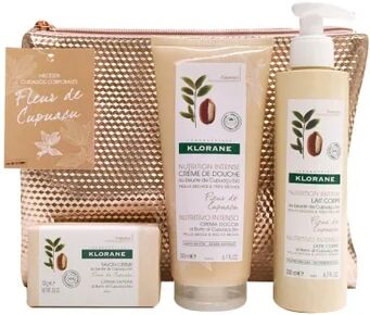 Klorane Pack Neceser Cupuaçu Gel de Ducha + Leche corporal + Jabón 200ml + 200ml + 100g