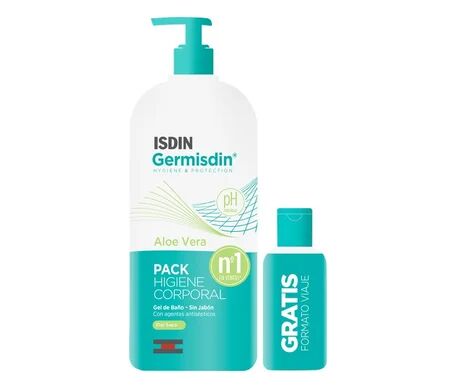 ISDIN Germ Pack Higiene Corporal 1000ml + Piel Seca 100ml
