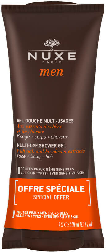 Nuxe Men Gel de Ducha 2x 200 ml