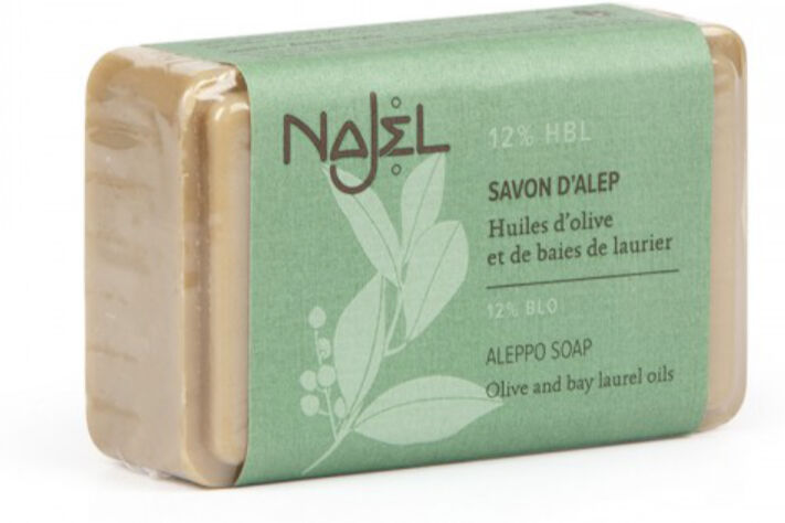 Najel Jabón de Alepo con 12% de aceite de bayas de Laurel (100g.)