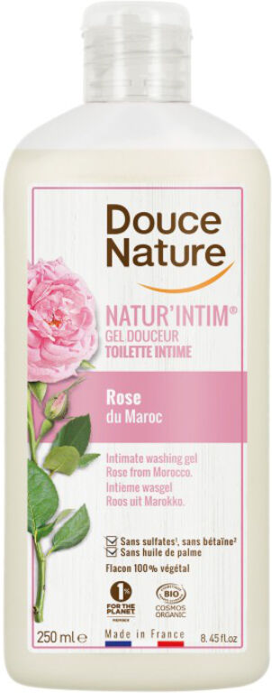 Douce Nature Gel íntimo Natur'intim con agua de Rosas de Marruecos