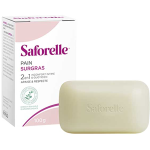 Saforelle Soin & Hygiène Pain Lavant Surgras 100g - Publicité