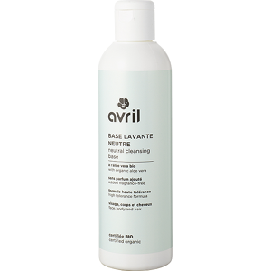 Avril Soin Visage Base Lavante Neutre Bio 240ml - Publicité