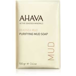 AHAVA Dead Sea Mud savon purifiant à la boue 100 g - Publicité