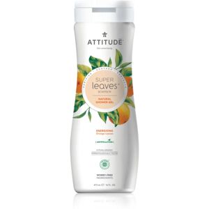 Attitude Super Leaves Orange Leaves gel douche naturel à effet détoxifiant 473 ml - Publicité