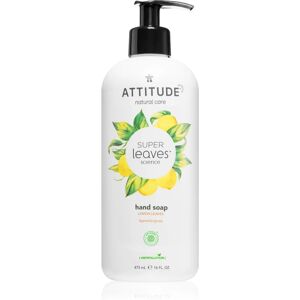 Attitude Super Leaves Lemon Leaves savon liquide mains 473 ml - Publicité