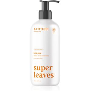 Super Leaves Orange Leaves savon liquide naturel mains à effet détoxifiant 473 ml