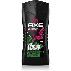 Axe Wild Fresh Bergamot & Pink Pepper gel de douche pour homme 250 ml - Publicité