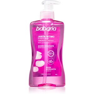Babaria Rosa Mosqueta gel douche de toilette intime pour femme à l'extrait de rosier des chiens 300 ml