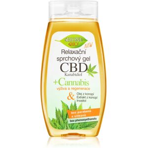 Bione Cosmetics Cannabis CBD gel douche relaxant avec CBD 260