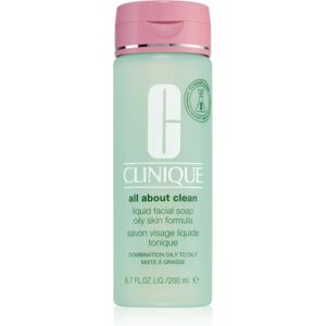 Clinique Liquid Facial Soap Oily Skin Formula savon liquide pour peaux grasses et mixtes 200 ml