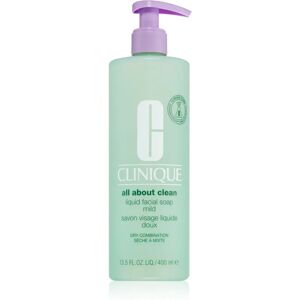 Clinique Liquid Facial Soap Mild savon liquide pour peaux sèches et mixtes 400 ml