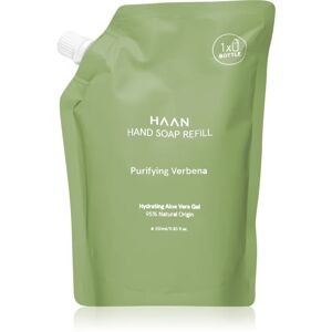 HAAN Hand Soap Purifying Verbena savon liquide mains recharge 350 ml - Publicité