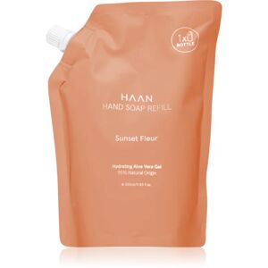 HAAN Hand Soap Sunset Fleur savon liquide mains recharge 350 ml - Publicité
