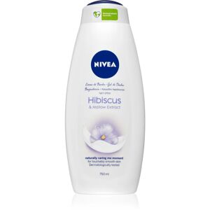 Nivea Hibiscus & Mallow Extract gel douche crème maxi 750 ml - Publicité