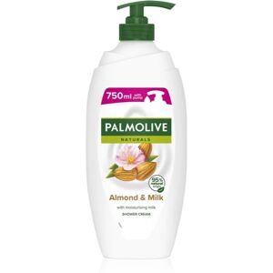 Palmolive Naturals Almond gel douche crème à l'huile d'amande avec pompe doseuse 750 ml - Publicité