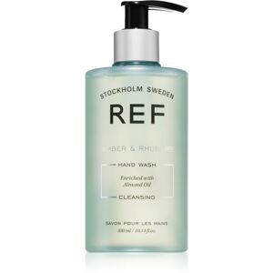 REF Hand Wash savon de luxe hydratant mains Amber & Rhubarb 300 ml