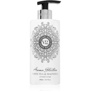 Vivian Gray Aroma Selection White Tea & Magnolia savon liquide crème 400 ml