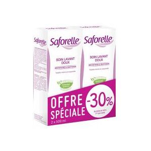 Saforelle Soin Lavant Doux Lot de 2 x 500 ml - Lot 2 x 500 ml