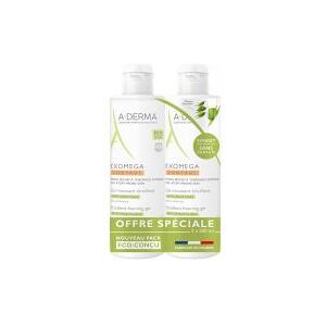 A-DERMA Exomega Control Gel Moussant Émollient Anti-Grattage Lot de 2 x 500 ml - Lot 2 x 500 ml - Publicité