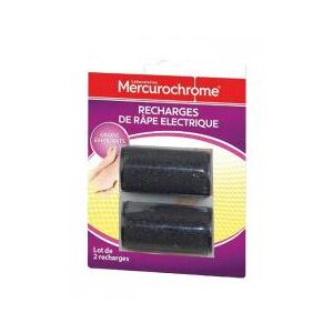 Mercurochrome Recharges Rape Électrique Grains Exfoliants Lot de 2 Recharges - Blister 2 recharges