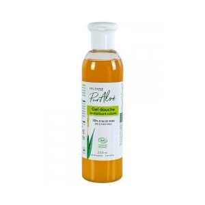 Pur Aloe Gel Douche Revitalisant Cutane 70% d'Aloe Vera Bio 250 ml - Flacon 250 ml